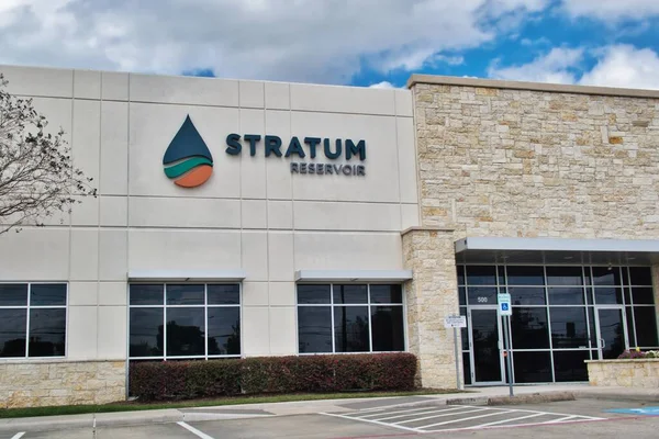 Houston Texas Usa 2020 Stratum Reservoir Office Building Houston Beltway — 스톡 사진