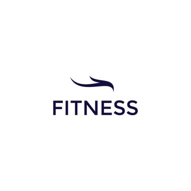 Fitness Logo Vektörü. Fitness Çizimi
