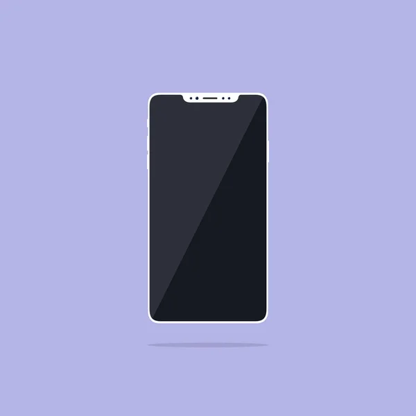 Vector Realista Del Smartphone Para Ilustración — Vector de stock