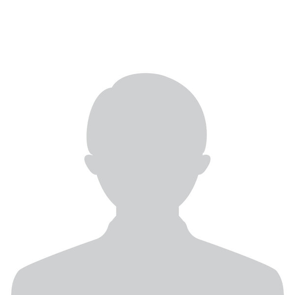 Unknown Male Silhouette Profile Avatar Vector