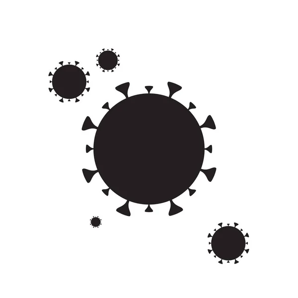 Coronavirus Disease Icon Vector Εικονογράφηση Mers — Διανυσματικό Αρχείο