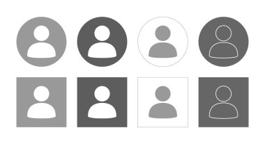 Öntanımlı Avatar Sosyal Ortam Simgesi Vektörü, Bilinmeyen Profil ResmiComment