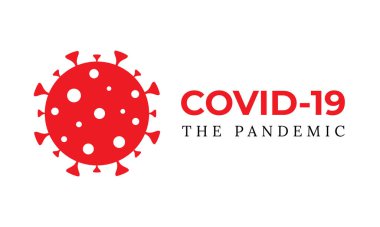 Coronavirus Logo Vektörü, Salgın Virüs Simgesi
