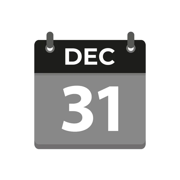 Calendar Icon Image Date Black Almanac Vector — стоковий вектор
