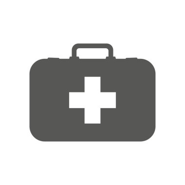 İlaç Kutusu Simgesi Vektörü, İlk Yardım Çantası Kutusu ResmiName