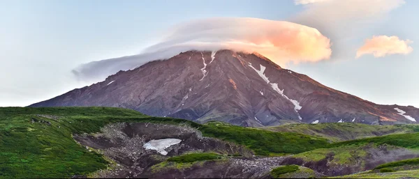 Koryaksky vulkán 1 — Stock Fotó