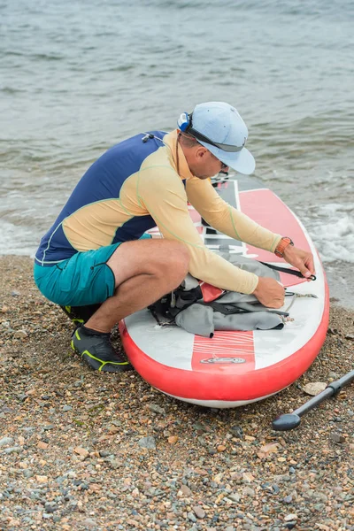 Embarquement sport SUP — Photo