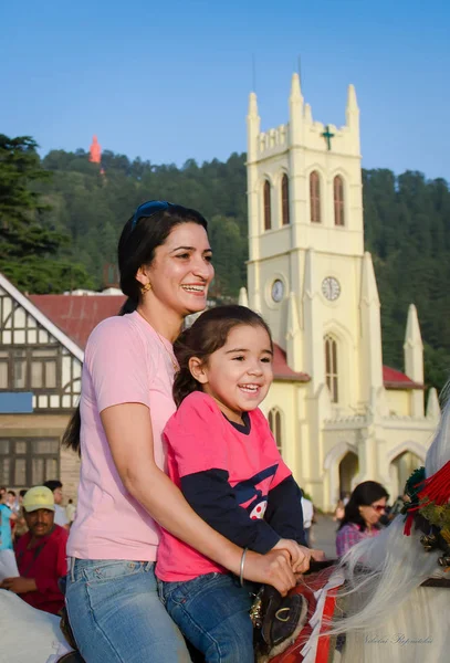 Shimla, Himachal Pradesh / อินเดีย 26 มิถุนายน 2012 — ภาพถ่ายสต็อก