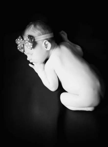 Портрет новонародженої дівчина . — стокове фото