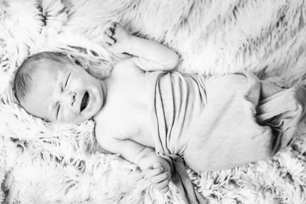 Neugeborenes Mädchen Porträt. — Stockfoto