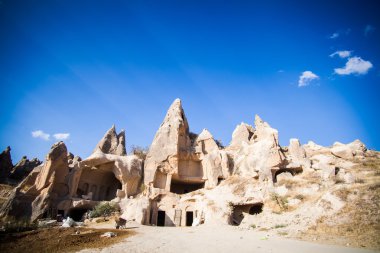 mağaralar, Kapadokya, Türkiye