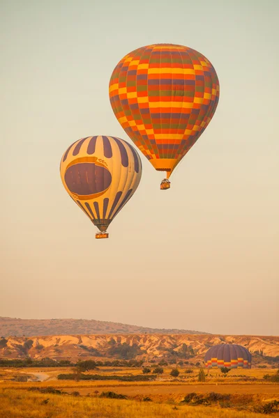 Luchtballonnen in Cappadocia — Stockfoto