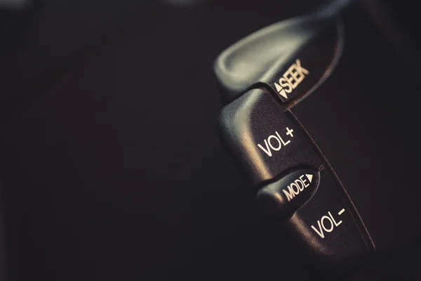 Car radio buttons — Stock Photo, Image