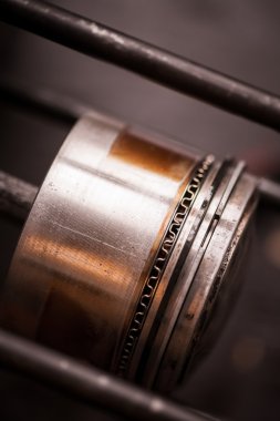 Motosiklet piston detay