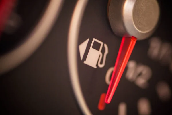 Indicatore carburante per auto — Foto Stock