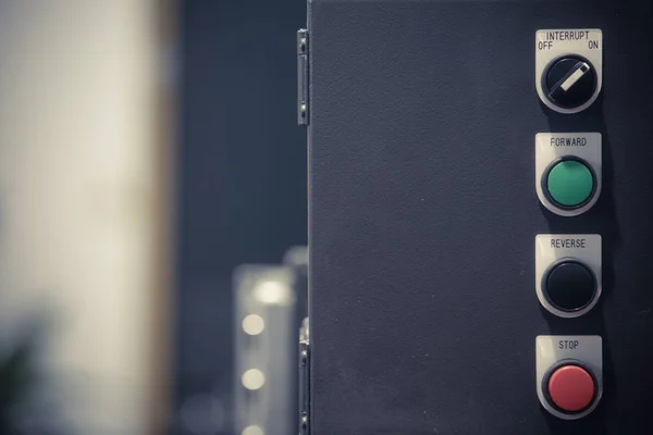 Control panel detail — Stock Photo, Image