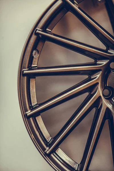 Car rim detail