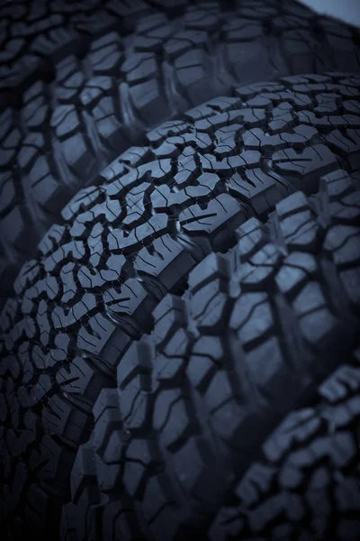 Stack of car tires — Stock Photo, Image