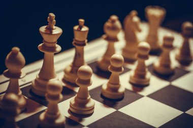 satranç tahtası detay