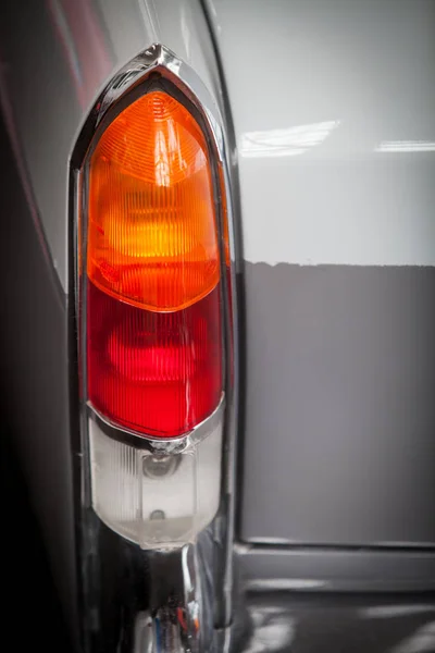 Eski model araba arka ışıklar — Stok fotoğraf