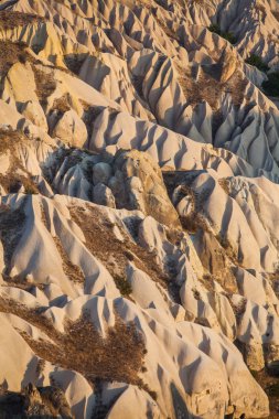 Cappadocia yüksek açılı görünüş