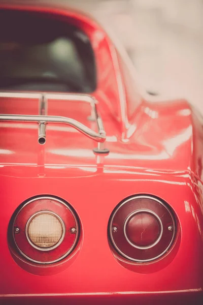 Vintage carro luzes traseiras — Fotografia de Stock