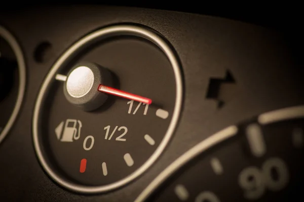 Car fuel gauge — Stock Photo, Image