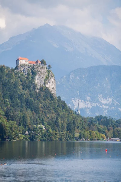 Hrad Bled ve Slovinsku — Stock fotografie