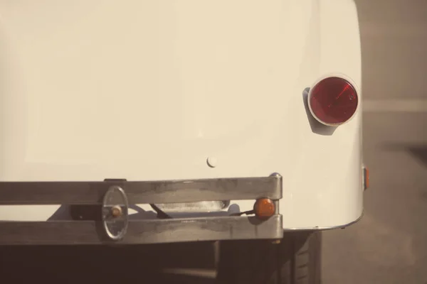 Vintage car rear bumper — Stock Photo, Image