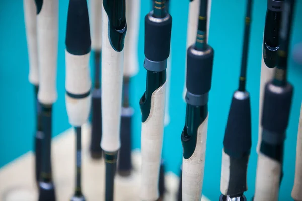 Fishing rods detail — Stock Photo, Image