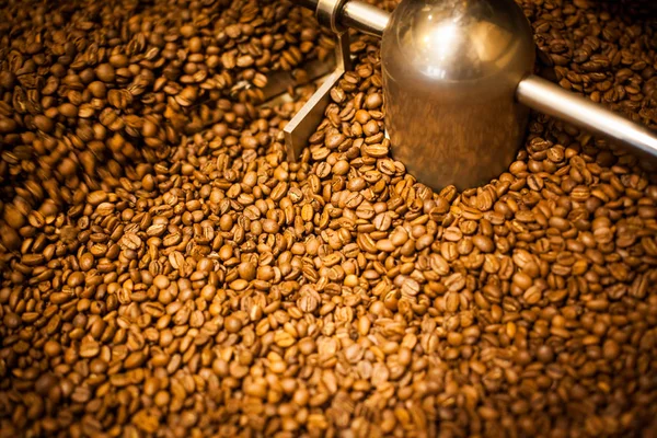 Káva sušicí stroje — Stock fotografie