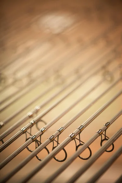 Fishing rods detail — Stock Photo, Image