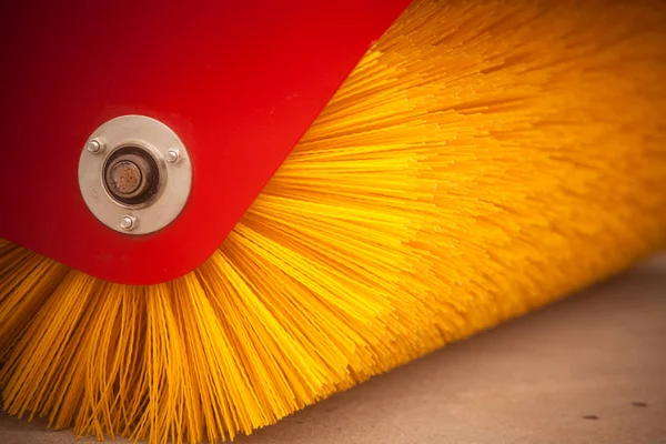 Máquina de barrido de cepillos — Foto de Stock