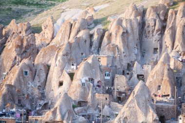 Kandovan, İran'ın evleri.