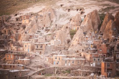 Kandovan, İran'ın evleri.