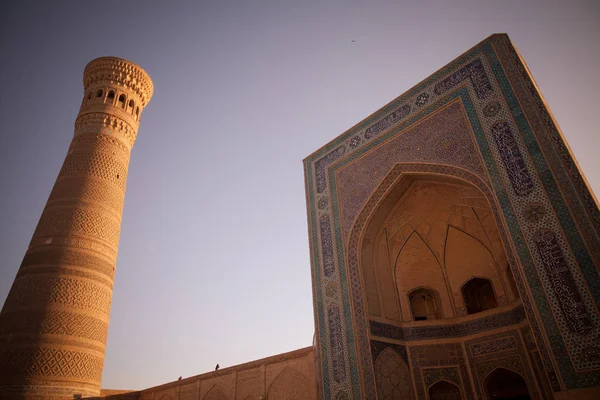 Mir-i-Arab Medressa i Bukhara, Uzbekistan — Stockfoto