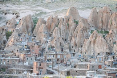 Kandovan, İran'ın evleri.