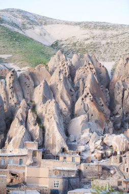 Kandovan, İran'ın evleri.
