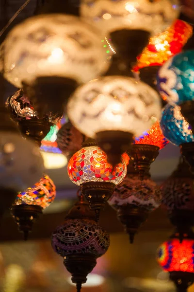 Istanbul'da Türk lambalar — Stok fotoğraf