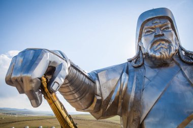 zonjin boldog Moğolistan Cengiz Kağan Anıtı.