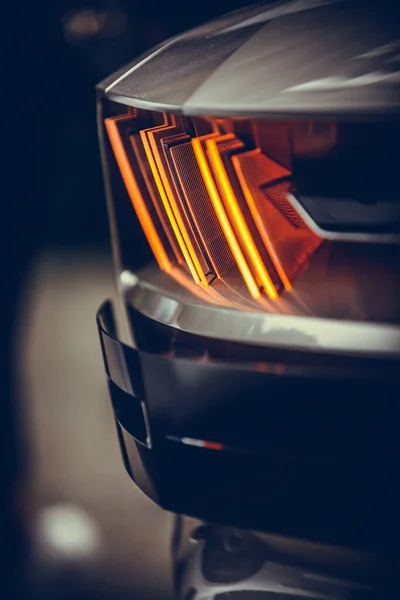 Achterlichten van een Supercar — Stockfoto