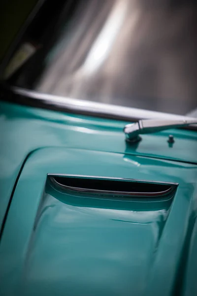 Ventilaciones de aire de un coche clásico vintage — Foto de Stock