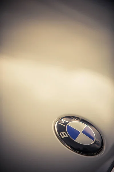 Dettaglio logo auto BMW — Foto Stock