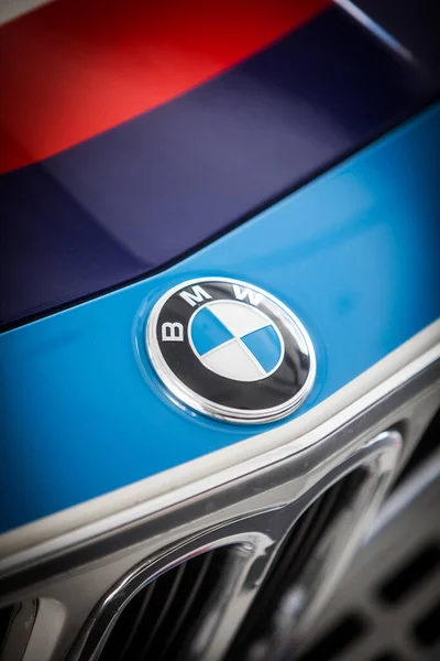 Cernobbio Italia Luglio 2019 Illustrativo Dettaglio Editoriale Logo Bmw Viene — Foto Stock