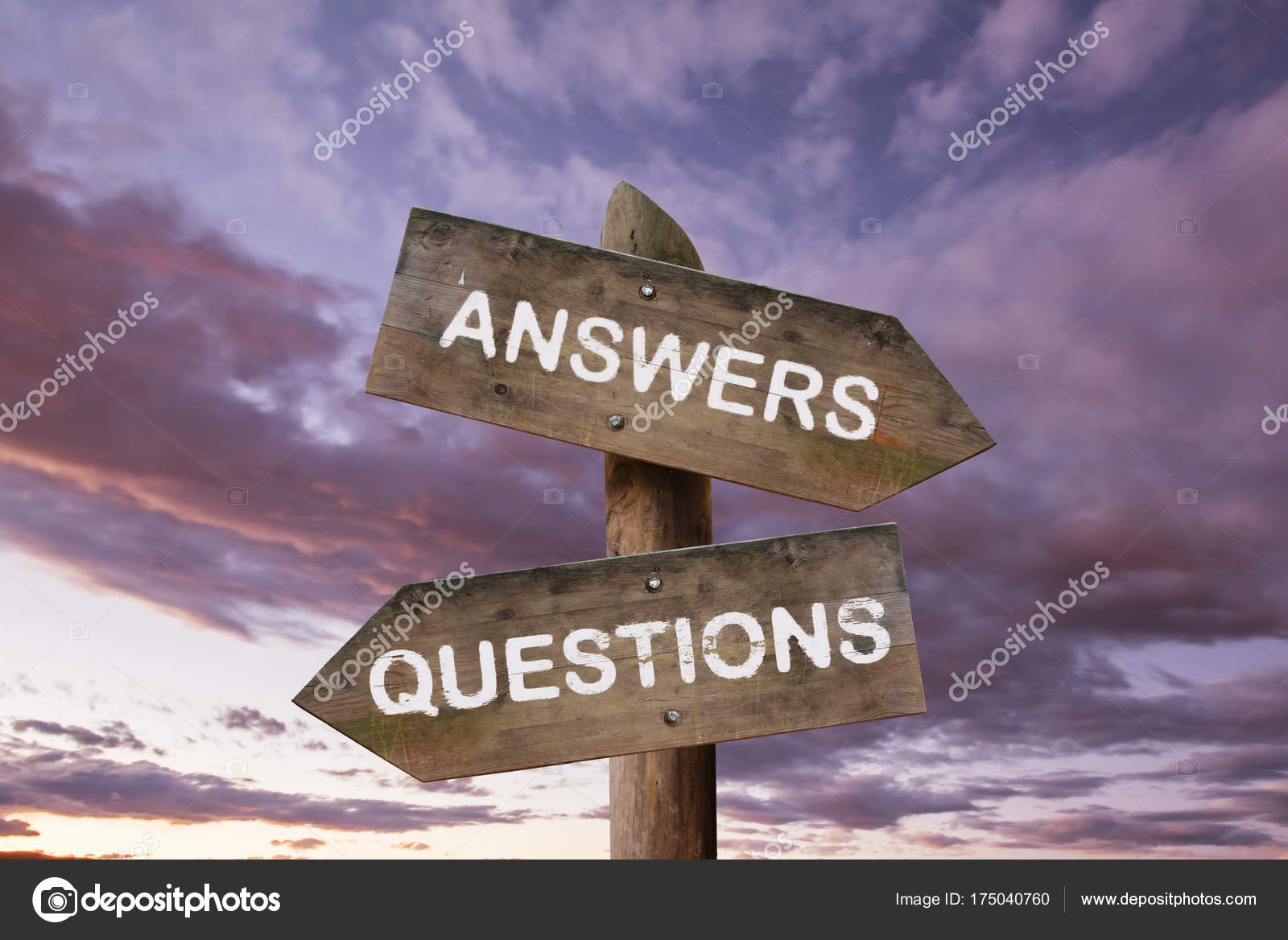 Road signpost with questions. — Stock Photo © sonerbakir 175040760