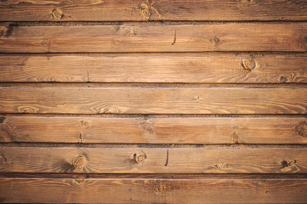 Bruine houten plank muur textuur achtergrond — Stockfoto