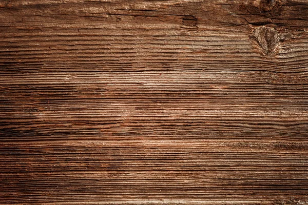 Madera natural marrón sin pintar con granos para fondo y textura. —  Fotos de Stock