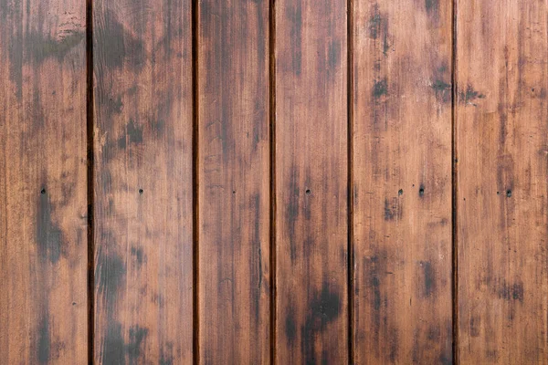 Bruin beschilderd natuurhout met korrels voor achtergrond, banner en textuur. — Stockfoto