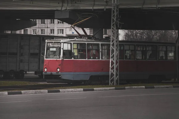 Voronezh, Russia March 20, 2020 Bendigo tramways depot — Stock Photo, Image