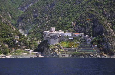 Athos - Yunanistan 'da antik manastırları olan Kutsal Dağ